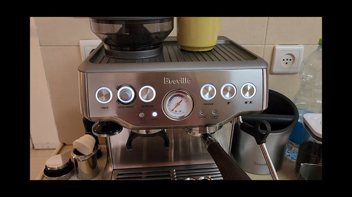 Breville bes870xl the barista express espresso maker