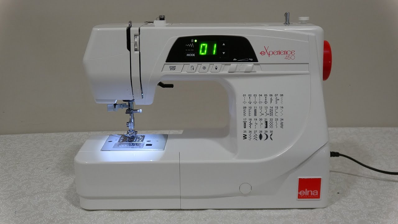 Elna eXperience 450 YouTube