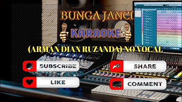 Bunga janci karaoke #arman dian ruzanda #daera #left