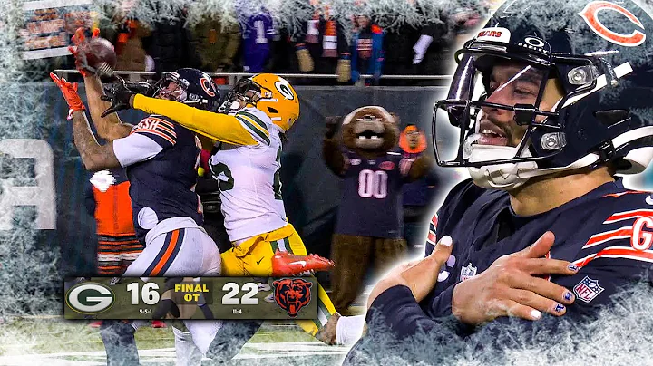 THE ICEMAN IS ICE COLD IN CHICAGO | Packers vs Bears OVERTIME FINISH (Week 16)