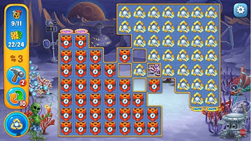 Fishdom HARD level 746 Gameplay (iOS Android)