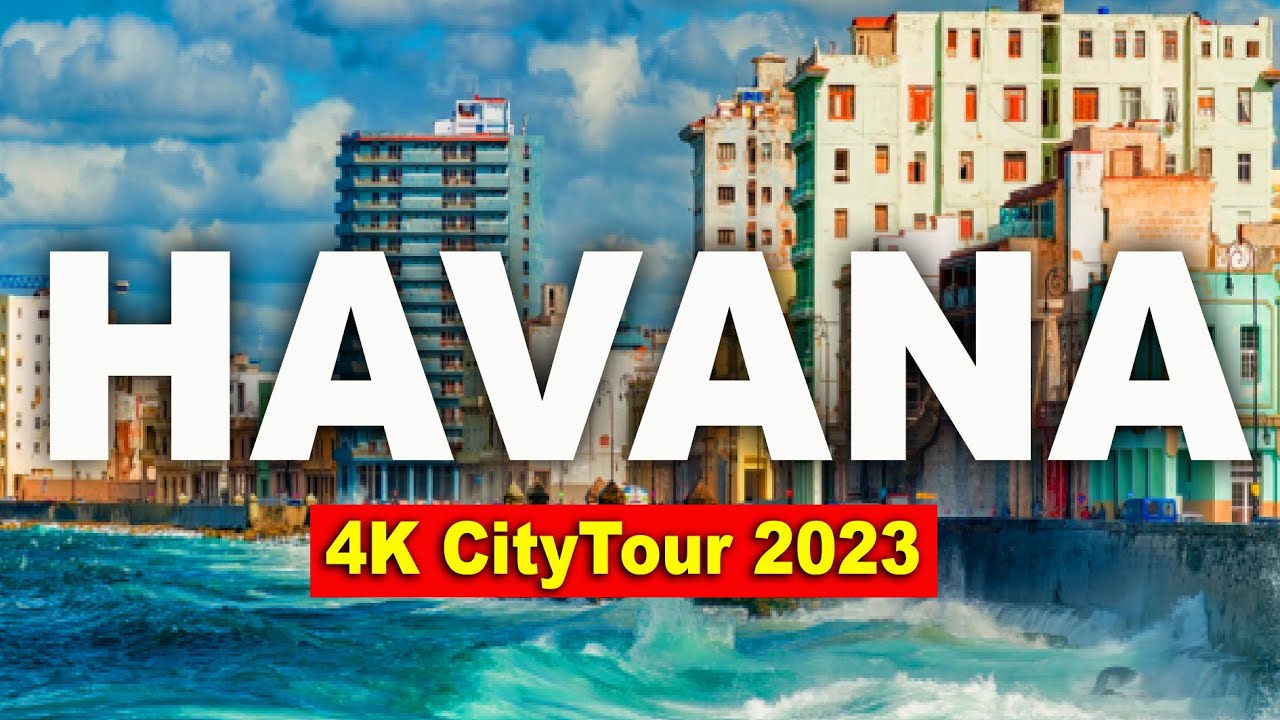 CUBA: Malecon de La Habana 4K Tour 🚀