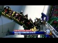 Six Flags America's Jokers Jinx roller coaster gets stuck, strands 24