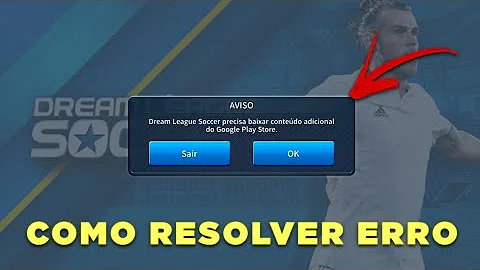 Como faz para baixar conteúdo adicional Dream League Soccer?