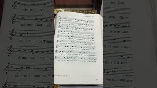 Holy Trinity Proper Preface Chant - Lutheran Service Book Altar Book - LSB