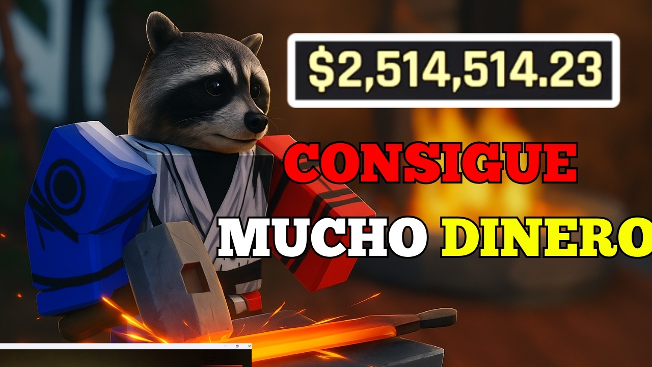 METODO PARA CONSEGUIR DINERO RAPIDO EN THE FORGE- ROBLOX LA FORJA