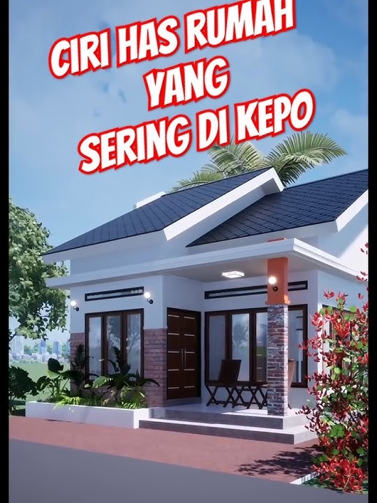 ciri rumah yang sering di kepo tetangga #rumahminimalis #tinyhousedesign