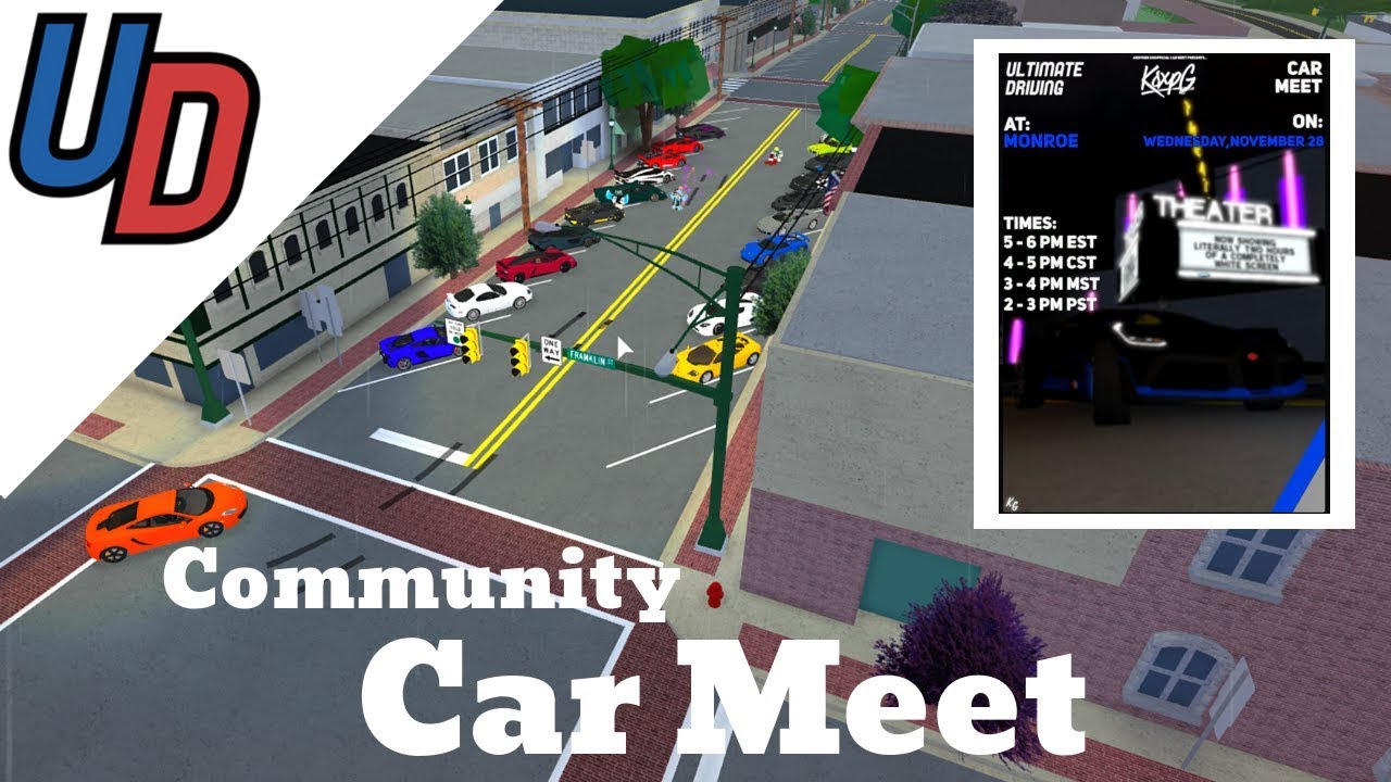 Ultimate Driving Discord Community Car Meet Youtube - roblox ultimate driving reaching 100000 miles and becoming