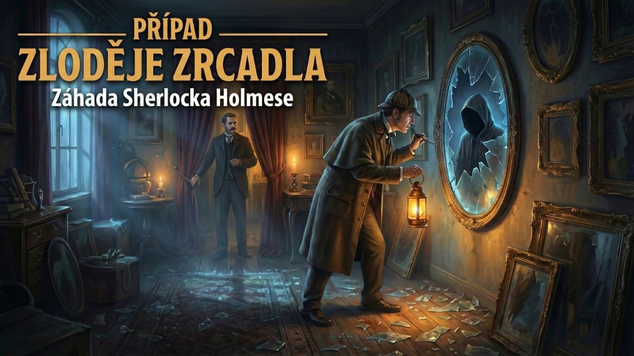 Případ zloděje zrcadla | Záhada Sherlocka Holmese.