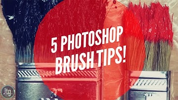 5 Quick Photoshop Tips to help you Master the Brush Tool!