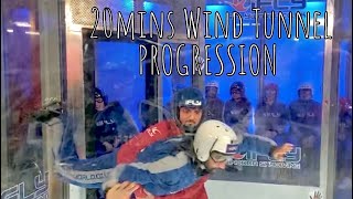 iFly Wind Tunnel Progression // 20 mins // AFF Prep