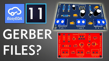 What is GERBER File | How to Export GERBER files from EasyEDA Online | Why we use GERBER files | PCB