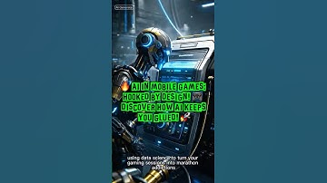 🔥 AI in Mobile Games: Addictive by Design! 🎮 How AI Keeps You Hooked! 🚀