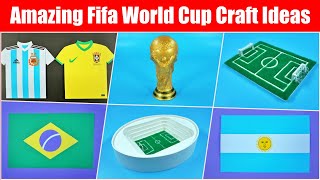DIY Amazing FIFA World Cup Craft Ideas | How to Make World Cup Crafts image