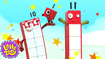 Brilliant Ball Games with Numberblock 11! ⚽ | Learn to Count for Kids | 12345 | @Numberblocks