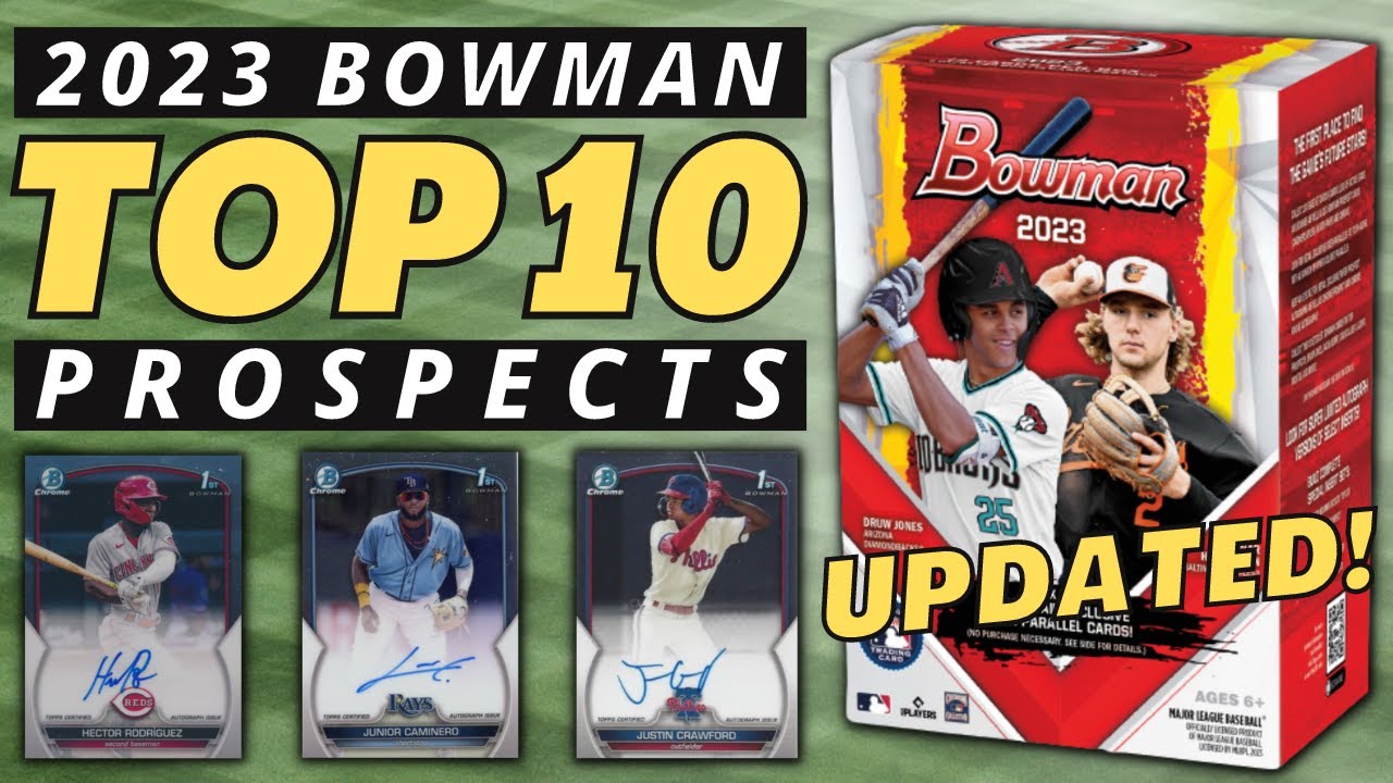 Top 10 Prospects in 2023 Bowman Right Now