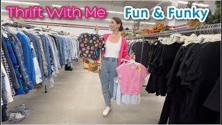 Thrifting Fun & Funky Finds! Thrift With Me & My Favorite Thrift Store Shop With Me! Lizzie Style
