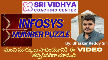 Infosys : Top 10 Puzzles repeated Every time in Infosys |this kind of puzzle only By Bhaskar sir