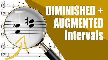 Intervals EXPLAINED!! | Diminished And Augmented Intervals