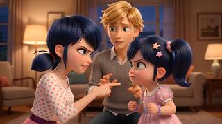 😂 Adrien Gets a Headache from Marinette and Lily's Battle for Dad! | Miraculous Fan-Made