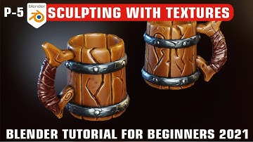 Blender tutorial for beginners 2021 | Old Beer Mug - Beginner