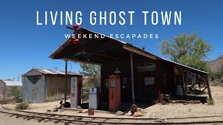 Ghost town exploring Chloride AZ, longest inhabited living Ghost Town in AZ.