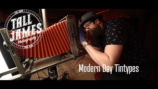 Modern Day Tintypes through the Wet Plate Collodion Photography Process