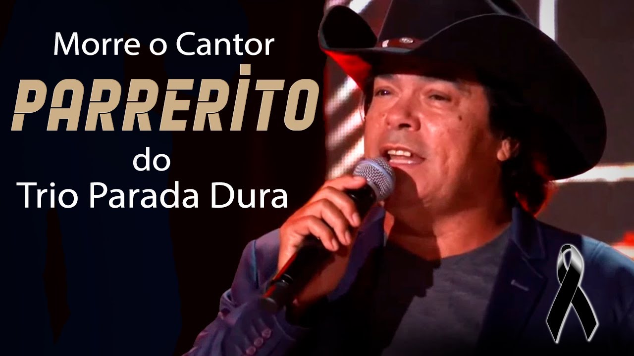 Morte do cantor Parrerito do Trio Parada Dura na RecordTV Minas . . #s