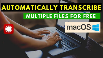Batch Transcription Using Buzz - How to Automatically Transcribe Multiple Files for Free Using Buzz
