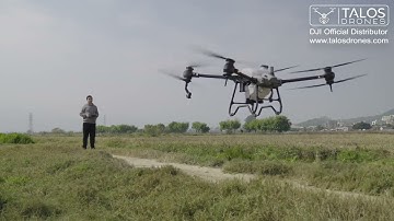 A Comprehensive Guide to the DJI Agras T40 Remote Controller & DJI Agras App Features