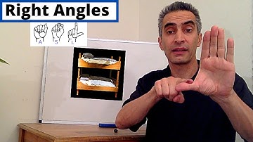 Geometry in ASL: Understanding Right Angles - taught in American Sign Language