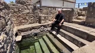 Desde Magdala, Tierra Santa el Padre Juan Solana, nos explica el bautizo para ESNE, el Sembrador