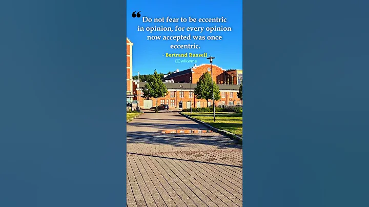 Dare to Think Differently | Bertrand Russell #quoteoftheday #shorts #wisdom