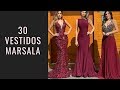 30 vestidos marsala perfeitos para madrinhas e formandas!