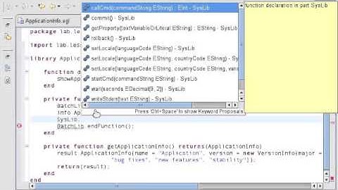 Essential EGL+Batch - Lesson 13 Nested Record