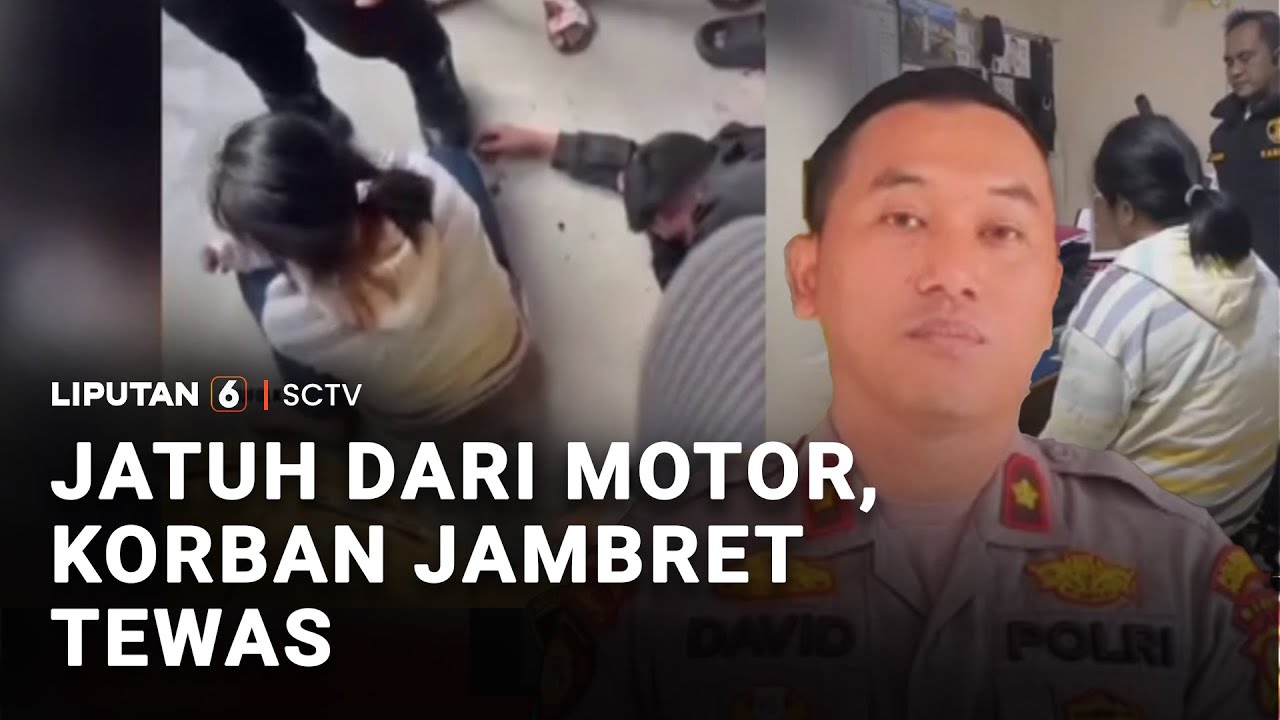 Jatuh dari Motor, Korban Jambret Tewas | Liputan 6