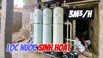 Công Trình Lọc Nước Sinh Hoạt Công Suất 3m³/h Tại Hoà Bình - Xử Lý Nước Việt Phát