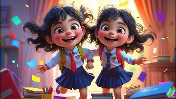 Chunni Munni Magical School Day Adventure | Fun Learning Song Kids | ABCs, Numbers & Classroom Magic