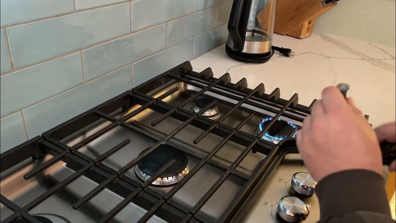 KitchenAid Cooktop flame will not adjust to simmer YouTube