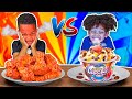 HOT VS COLD FOOD CHALLENGE WITH THE PRINCE FAMILY!!