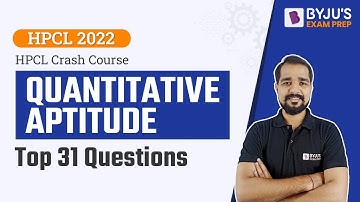 HPCL 2022 | Quantitative Aptitude in Hindi for HPCL Exam  | HPCL 2022 Exam | BYJU