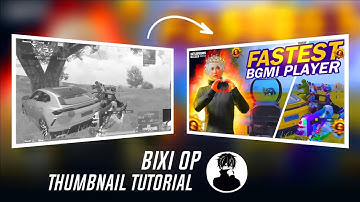 Make This Trending Thumbnail Like @TheBixiOP