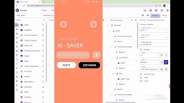 Instagram Reels, Post Photos, Video Downloader Aia project Kodular ||AVX Tech|| #kodular #kodularaia