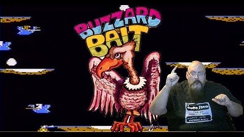 Buzzard Bait (1983) - (TRS-80 Color Computer) (Real Hardware) Coco Show Plays
