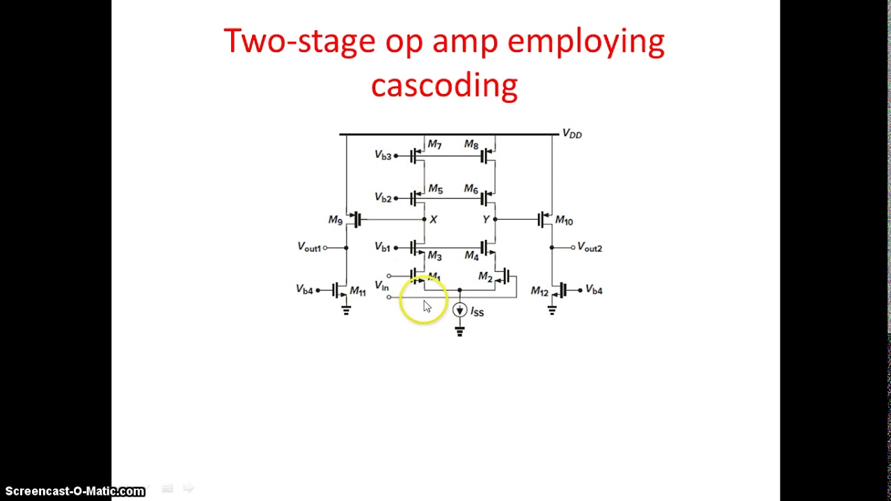 Design Of Twostage Op Amps