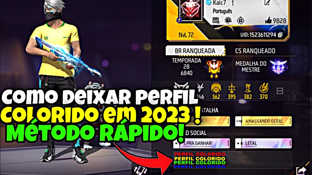 Free Fire (FF): 12 top assinaturas coloridas para colocar na bio do perfil