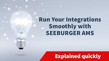 Run Your Integrations Smoothly – with SEEBURGER AMS
