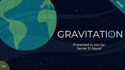 STEM | Physics | Grade 11 | LO.01 | Gravitation