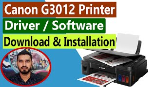 Canon PIXMA G3012 Printer Software / Driver Download & Installation In Windows 10 ll മലയാളം screenshot 3
