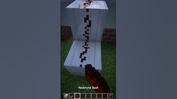 Redstone BASICS: Secret Redstone Bathtub! 🛁